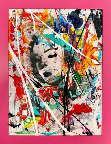 Michele Socionovo - Marilyn basquiat limited edition N 3/10