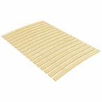 vidaXL Bedlattenvervanging met 17 latten 80x200 cm, Eenpersoons, Bruin, Verzenden, Nieuw
