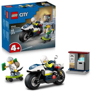 LEGO City - Police Motorcycle Chase 60455, Ophalen of Verzenden, Nieuw