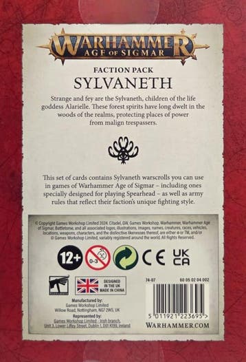 Sylvaneth faction pack (Warhammer nieuw), Hobby en Vrije tijd, Wargaming, Ophalen of Verzenden, Nieuw