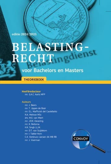 Belastingrecht voor Bachelors en Masters, 9789463174459, Boeken, Verzenden, Zo goed als nieuw, HBO