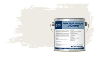 Wixx Aqua Houtlak Spray Matt RAL 9010 | Zuiver Wit 5L, Verzenden, Wit, Nieuw, Lak