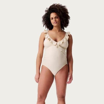 Noppies Zwangerschapsbadpak Sima Light Sand, Verzenden, Nieuw