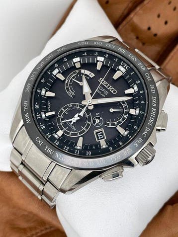 Seiko - Astron GPS Solar Dual Time - Zonder minimumprijs -