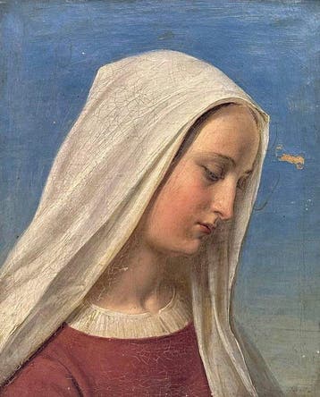 Europese school (XIX) - The Virgin Mary / Madonna