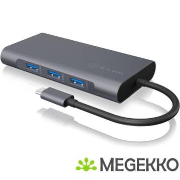ICY BOX IB-DK4040-CPD notebook dock & poortreplicator, Verzenden, Nieuw, ICY BOX