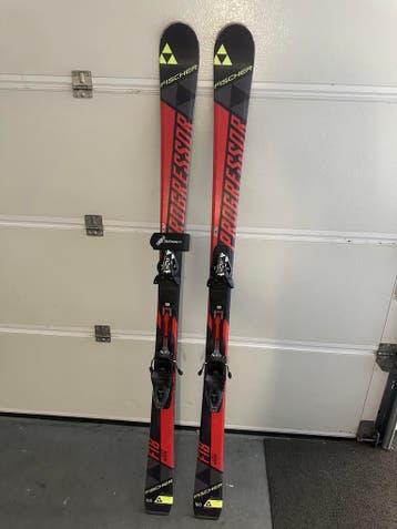 Skis Fischer 160cm gewaxt en geslepen, 160 tot 180 cm, Fischer, Ophalen of Verzenden, Zo goed als nieuw