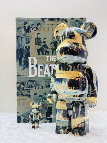 Medicom toy - BE@RBRICK 400% & 100% The Beatles Bearbrick