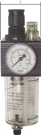 FRL G1 3400l/min 0.5-6.0bar/7-87psi Combo 2, Verzenden, Nieuw