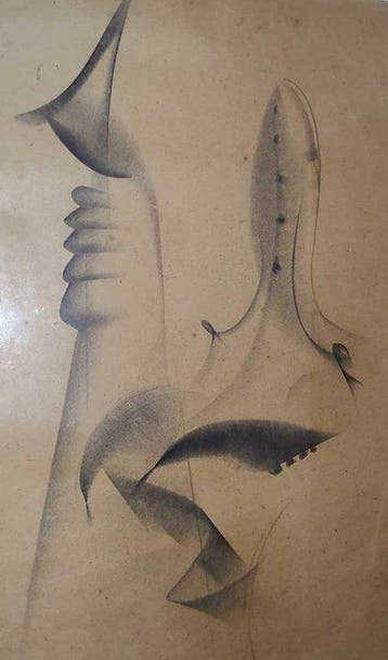 Jean Gabriel Chauvin (1889-1976) - Figura abstracta.