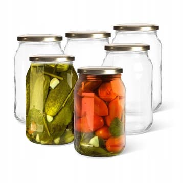 Altom Design Set van 6 Conserveringspotten 720 ml - Weckpot, Ophalen of Verzenden, Nieuw