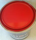 Latex ROOD - 5 liter - carnavals kleuren, 5 tot 10 liter, Nieuw, Ophalen of Verzenden, Verf