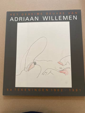 Het Erotische Oeuvre van Adriaan Willemen - 54 tekeningen, Verzenden, Zo goed als nieuw, Schilder- en Tekenkunst