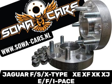Spoorverbreders Spacers JAGUAR E F S X XE XF XK XJ 5x108, Verzenden