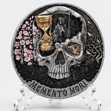 Niue. 5 Dollars 2026 – Memento Mori – 2 oz Silver Coin – Ag