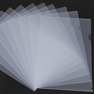 50x A4 PVC Waterproof L-vormige Mappen - Documenthouders voo, Verzenden, Nieuw in verpakking