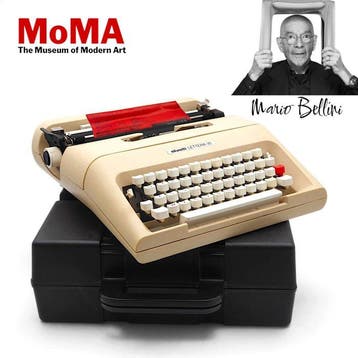 Mario Bellini - Olivetti - Mod. Lettera 35 + Zwarte