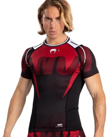 Venum Adrenaline Rashguard Rood Zwart, Vechtsport, Nieuw, Ophalen of Verzenden, Rood