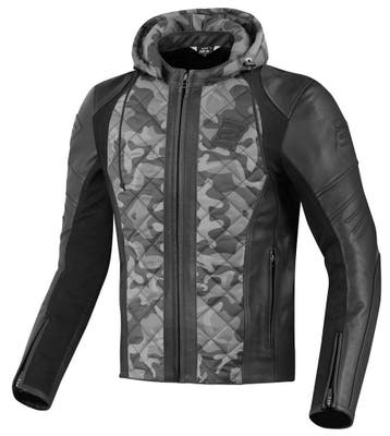 Bogotto Radic Leren / Textiele Motorjas Grijs, Jas | leer, Nieuw met kaartje, Bogotto, Heren