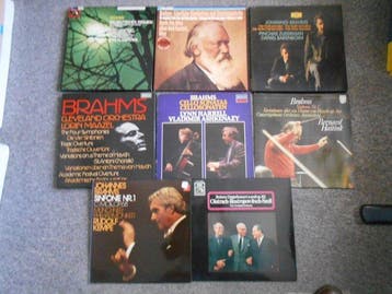 Johannes Brahms - Diverse artiesten - 4 x box sets + 4 x LPs, Cd's en Dvd's, Nieuw in verpakking
