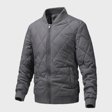 Heren Retro Quilted Winterjas - Lichtgewicht Katoen Gevoerd, Verzenden, Nieuw