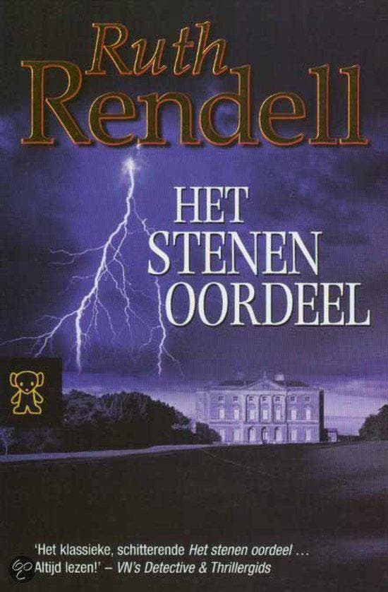 Het stenen oordeel / Zwarte beertjes / 3138 - Ruth Rendell, Boeken, Romans, Zo goed als nieuw, Verzenden