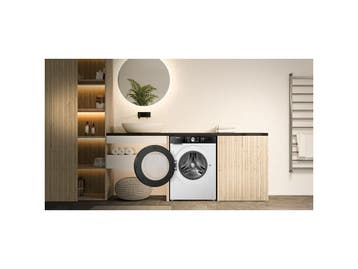 Hisense WD3S9043BW3 - Was-droogcombinatie - 9kg wassen 6kg, Verzenden, Zo goed als nieuw