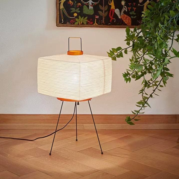 Wabi-sabi Vloerlamp – Japanse Stijl Lamp – Authentiek Japans, Huis en Inrichting, Lampen | Vloerlampen, Nieuw, Minder dan 100 cm