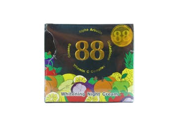 88 Total White Whitening nacht cream 20 gram, Ophalen of Verzenden, Nieuw