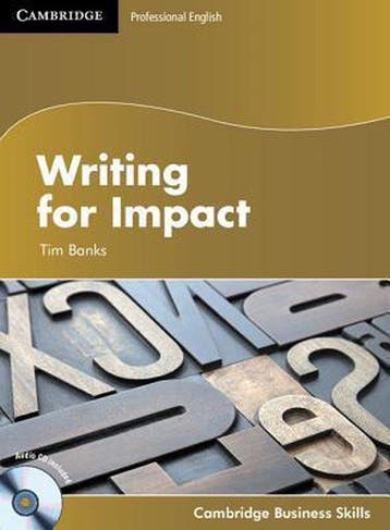 9781107603516 Writing for Impact Students Book Aud CD, Boeken, Verzenden, Zo goed als nieuw, Tim Banks