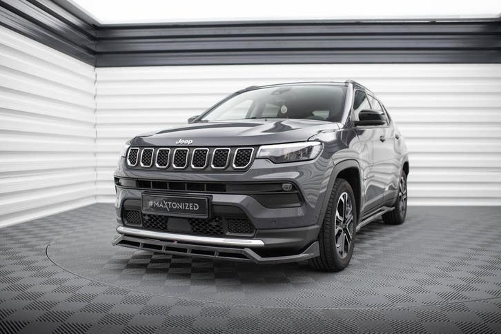 Front Splitter Jeep Compass Limited Mk2 Facelift, Auto diversen, Tuning en Styling, Verzenden