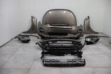complete front assembly lamp hood bumper radiator Land Rover, Verzenden, Gebruikt