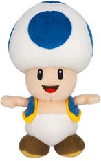 Super Mario - Blue Toad Knuffel (20cm) | Together Plus -, Kinderen en Baby's, Speelgoed | Knuffels en Pluche, Verzenden, Nieuw