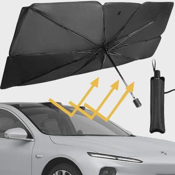 Universeel Auto Voorruit Zonnescherm Paraplu - Opvouwbaar &, Verzenden, Nieuw