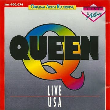 cd - Queen - Live USA Vol. 1, Verzenden, Zo goed als nieuw