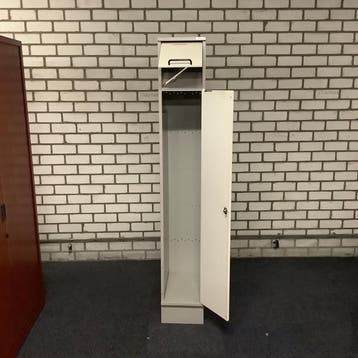 Garderobe-lockerkast 1 kolom, met sleutel, Oostwoud (hxbxd), Ophalen of Verzenden, Gebruikt