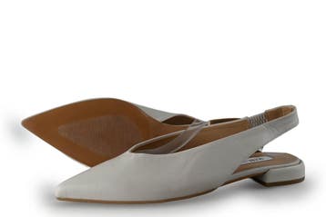 Notre-V Slingbacks in maat 39 Wit, Kleding | Dames, Schoenen, Notre-V, Verzenden, Wit, Zo goed als nieuw