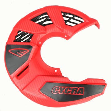 Cycra 04+ Honda CR125R-CRF450RX Disc Covers - Red, Ophalen of Verzenden
