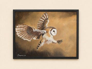 DingemanseArt - Owl on the Prowl