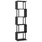 LIVSK Boekenrek met 5 Planken - Geometrisch Design - Robuust, Verzenden, Nieuw