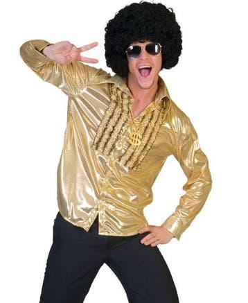 Saturday Night Shirt goud elite, Ophalen of Verzenden, Nieuw