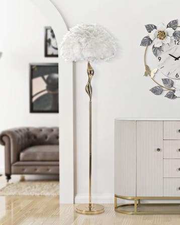 VLOERLAMP SLANK WIT CM Ø 50X165, Huis en Inrichting, Lampen | Vloerlampen, Ophalen of Verzenden, Nieuw