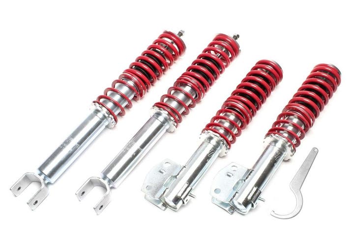 Mitsubishi Lancer EVO VII-IX schroefset verlagingsset, Auto-onderdelen, Ophanging en Onderstel, Nieuw, Mitsubishi, Ophalen of Verzenden