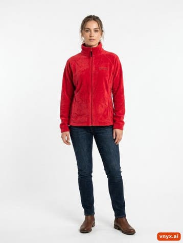 Columbia Sportswear Company Fleecejassen Dames maat M Rood, Kleding | Dames, Jassen | Zomer, Ophalen of Verzenden, Nieuw