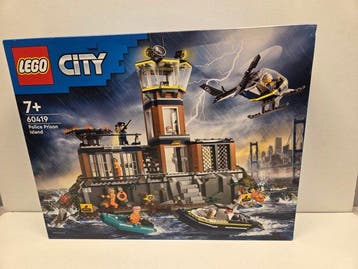 Lego Set - 60419 - City - LEGO City politiegevangeniseiland, Kinderen en Baby's, Speelgoed | Duplo en Lego, Nieuw