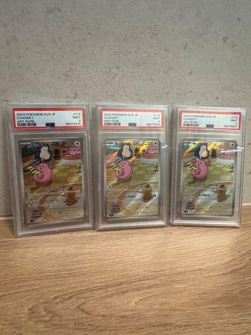 Pokémon - 3 Graded card - Chansey 113 Holo - PSA 9 - Various, Hobby en Vrije tijd, Verzamelkaartspellen | Pokémon, Nieuw