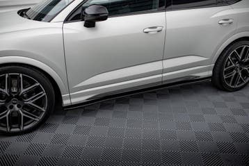 Zijskirts AUDI RSQ3 & Q3 S-Line Maxton Glans Zwart, Ophalen of Verzenden, Nieuw