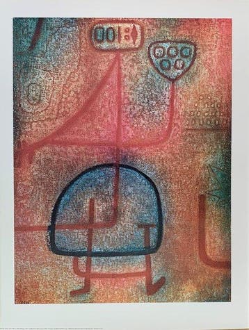 Paul Klee (after) - La Belle Jardiniere, 1939 - Vintage