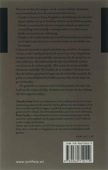 Jezus en de verloren godin 9789062710119 Timothy Freke, Verzenden, Gelezen, Timothy Freke