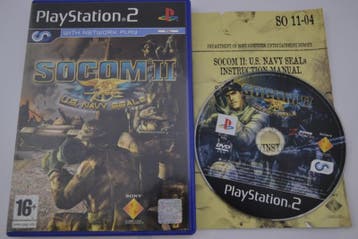 Socom II - U.S. Navy Seals (PS2 PAL), 1 speler, Verzenden, Zo goed als nieuw, Online
